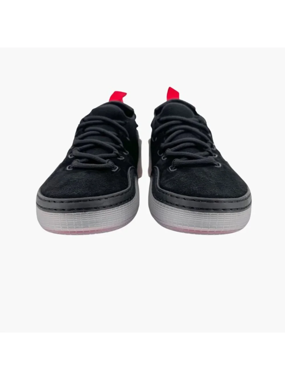 Christian Louboutin Arpoador Black Suede Sock Sneakers Size 39.5 US 9.5 Women's